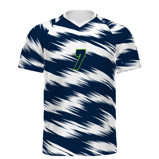 Men’s Soccer Jersey – Navy & White